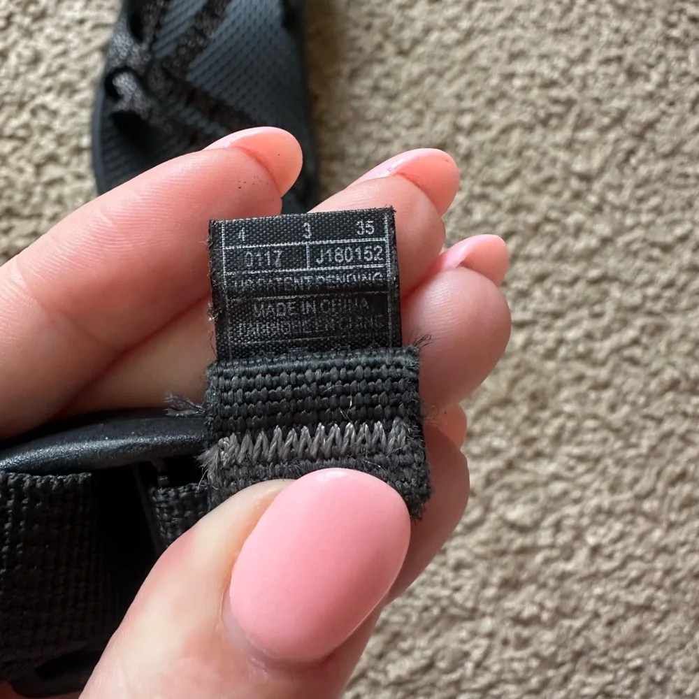 Chaco Black Kids Sandals